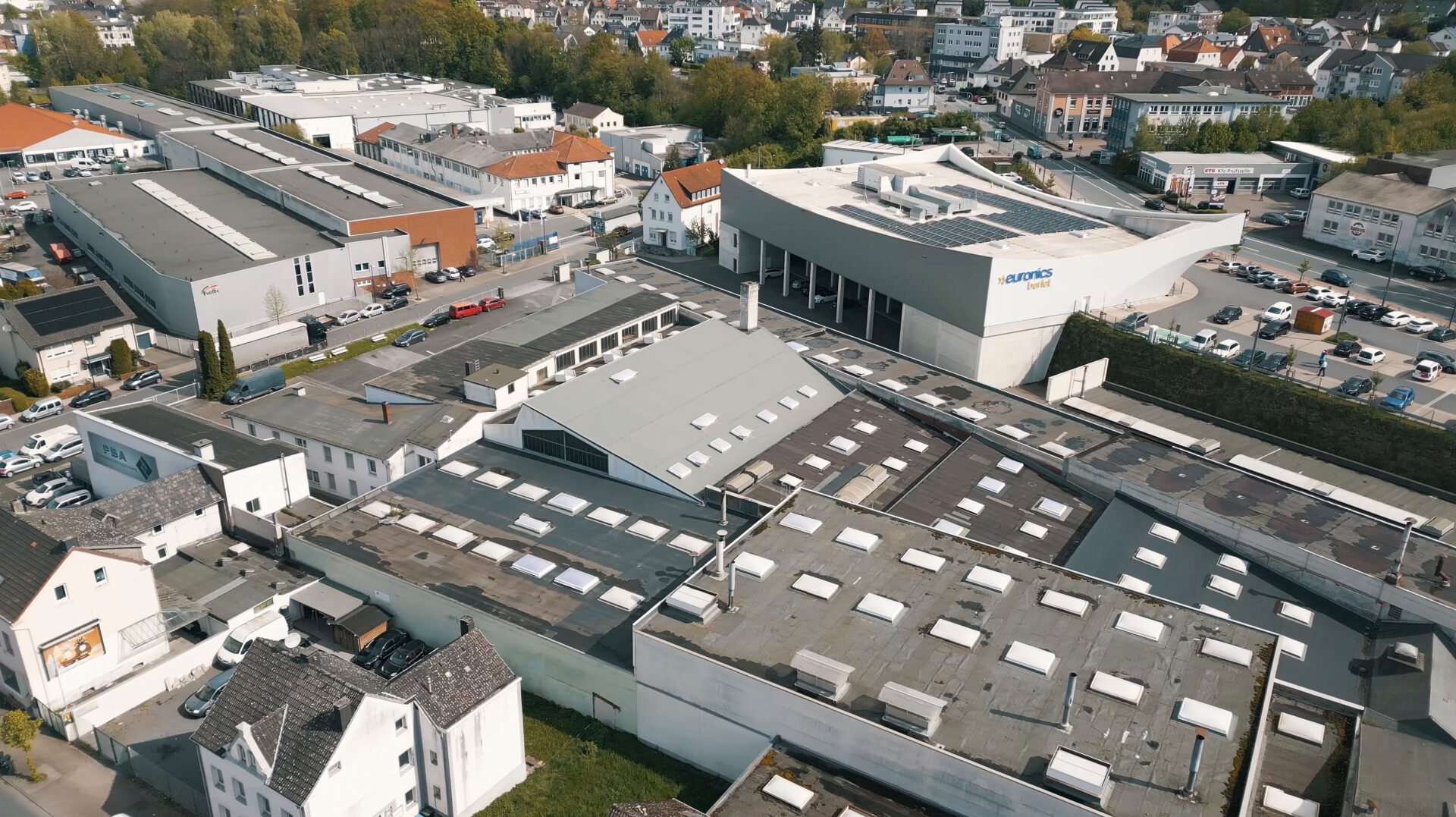 Lokacija Evotec GmbH u Arnsbergu – snimka iz zraka